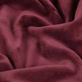 Nicky Velours Bordeaux Red