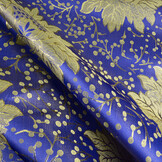 Brocade Flowers Levani Royal Blue
