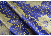 Brocade Flowers Levani Royal Blue