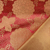 Brokaat Bloemen Dahlia Wijnrood