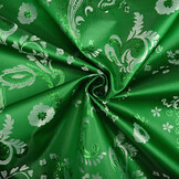 Brokat Paisley Devika Grasgrün