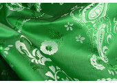 Brocade Paisley Devika Grass Green
