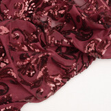 Pailletten auf Netz Roxy Bordeaux