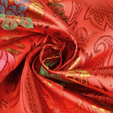 Brocade Flowers Camelia Red