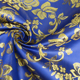 Brocade Flowers Sabeau Royal Blue