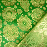 Brocade Flowers Romelia Green