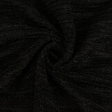 Lurex Pleated Fold Black