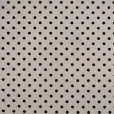 Fijne Tule Stippen Middel Zwart