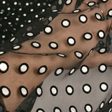 Fijne Tule Okiri Zwart-Zilver