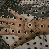 Fijne Tule Okiri Goud-Zwart