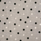 Fine Tulle Circulo Silver-Black