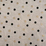 Fine Tulle Circulo Gold-Black