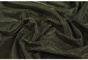 Lurex Two-Tone Blau-Gelb