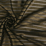 Lurex Stripes Gold-Black