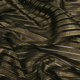 Lurex Streifen Gold-Schwarz