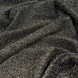Jersey Lurex Schwarz-Silber Glitzer