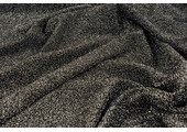 Jersey Lurex Black-Silver Glitter