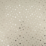 Sequins Foil on Jersey Silver