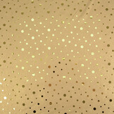 Sequins Foil on Jersey Gold