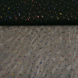 Fine Tulle Glitter Hearts