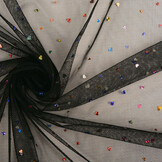 Fijne Tule Glitter Hartjes