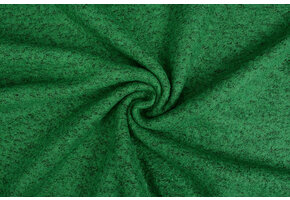 Boiled Wool Roef Grass Green Melange