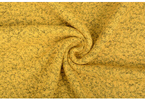 Boiled Wool Roef Ocher Yellow Melange