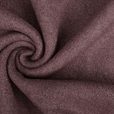 Gekochte Wolle Raff Aubergine