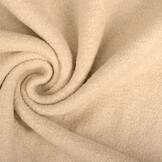 Gekochte Wolle Raff Hell Beige