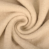 Gekochte Wolle Raff Hell Beige