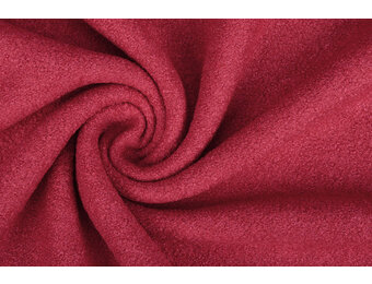 Gekochte Wolle Raff Weinrot