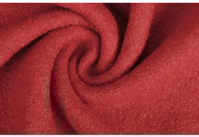 Boiled Wool Raff Red