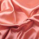 Stretch Satin Koralle Rosa