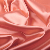 Stretch Satin Koralle Rosa