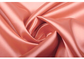 Stretch Satin Coral Pink