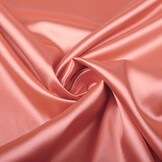 Stretch Satin Koralle Rosa