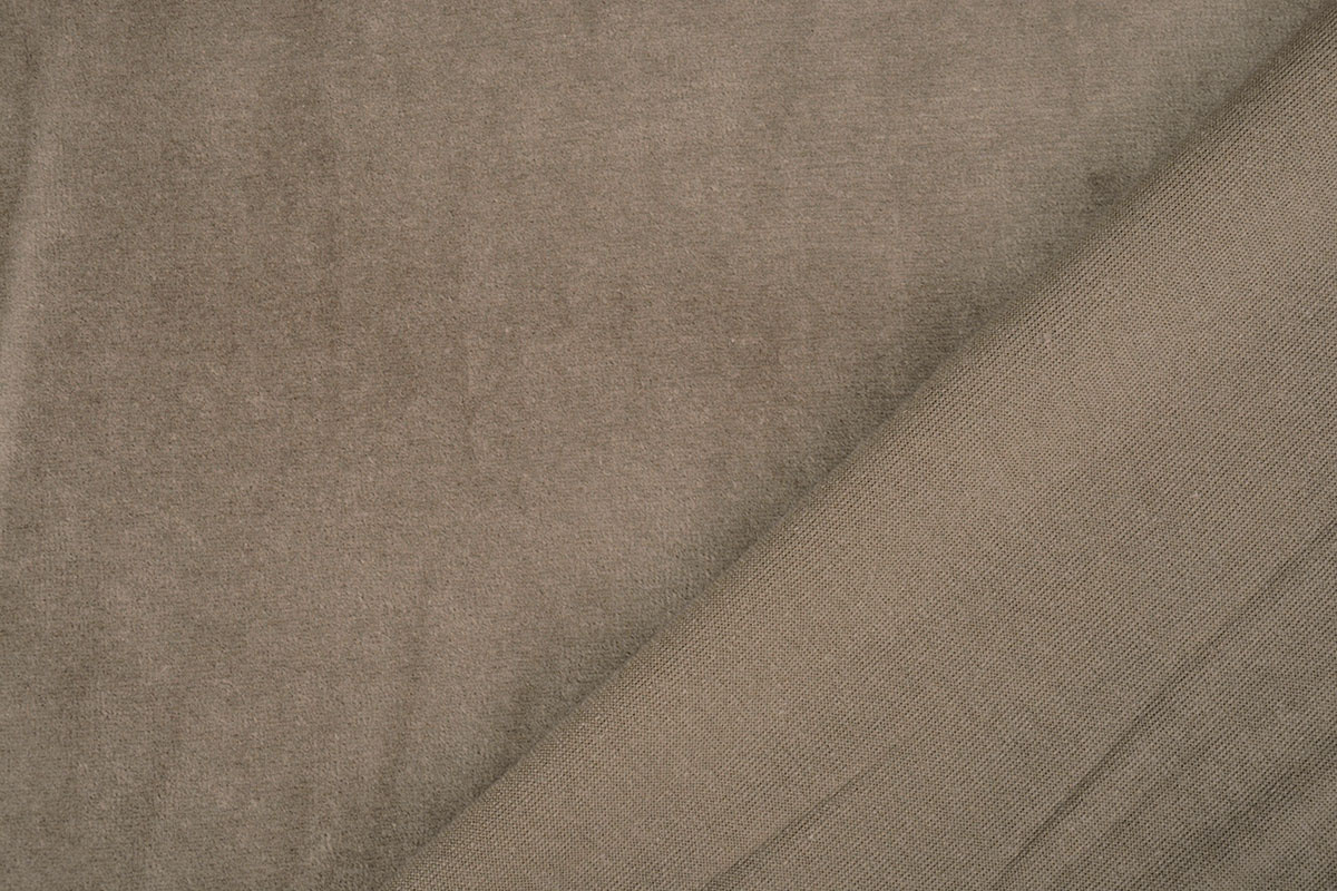 Nicki Samt Taupe
