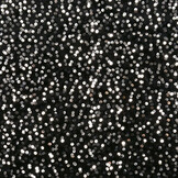 Sequins on Velvet Black - Silver