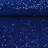 Sequins on Velvet Royal Blue