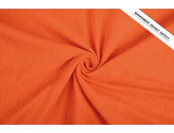 Double Gauze Fabric Orange
