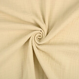 Double Gauze Fabric Light Beige