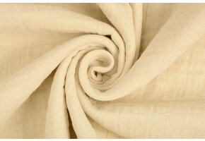 Double Gauze Fabric Light Beige