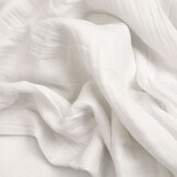 Baumwoll Musselin Stoff Off-White