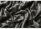 Velours de Panne Anthracite Grey