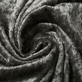 Velours de Panne Anthracite Grey
