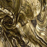 Poly Satin Lurex Soraya Army Green