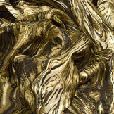 Poly Satin Lurex Soraya Army Green