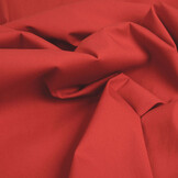 Stretch Poplin Rood