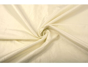 Crinkle Taft Creme-Beige