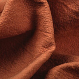 100% Washed Cotton Dark Brique